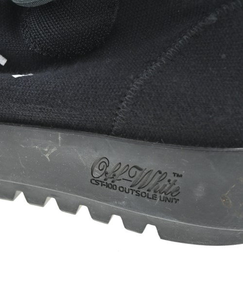 OFF-WHITE（オフホワイト）スニーカー 黒 サイズ:EU42(27cm位) メンズ/2200667933019