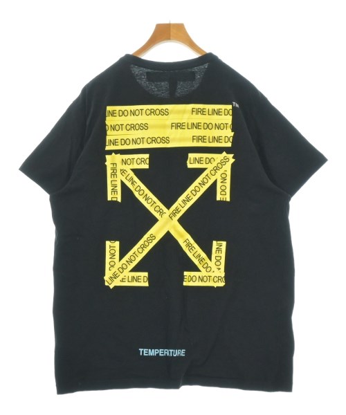 OFF-WHITE（オフホワイト）Tシャツ・カットソー 黒 サイズ:M メンズ/2200733218071