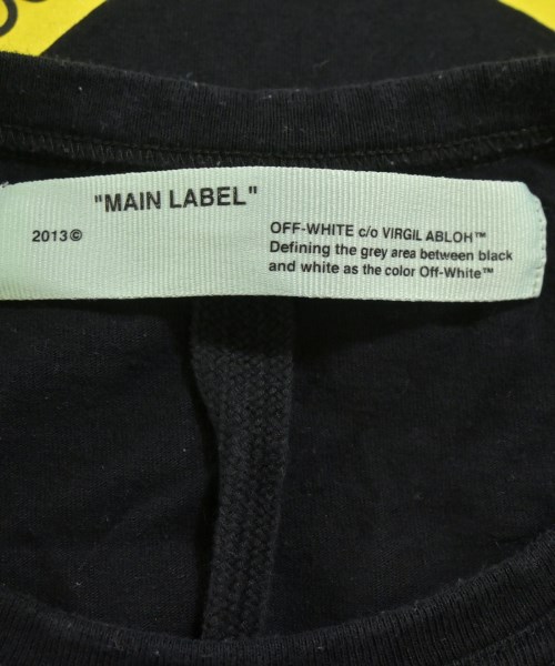 OFF-WHITE（オフホワイト）Tシャツ・カットソー 黒 サイズ:M メンズ/2200733218071