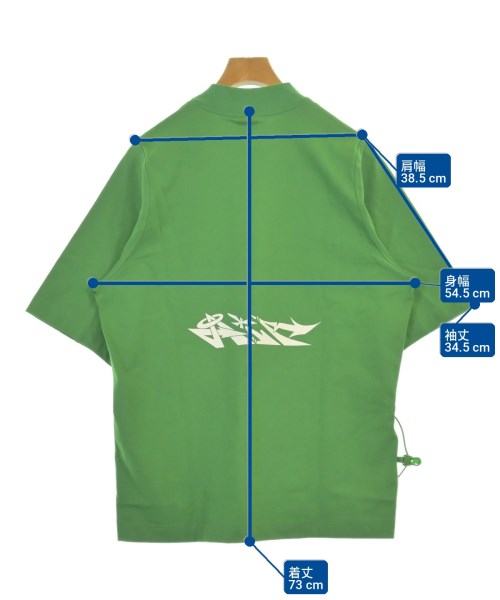 OFF-WHITE（オフホワイト）Tシャツ・カットソー 緑 サイズ:M メンズ/2200736891066