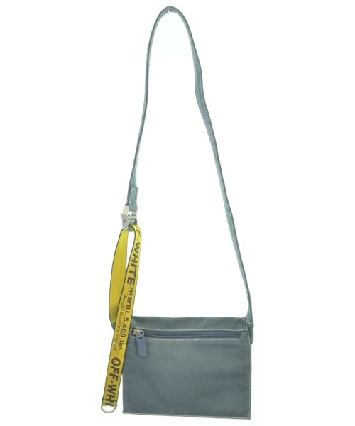 OFF-WHITE（オフホワイト）ショルダーバッグ 青 サイズ:- メンズ/2200723223207