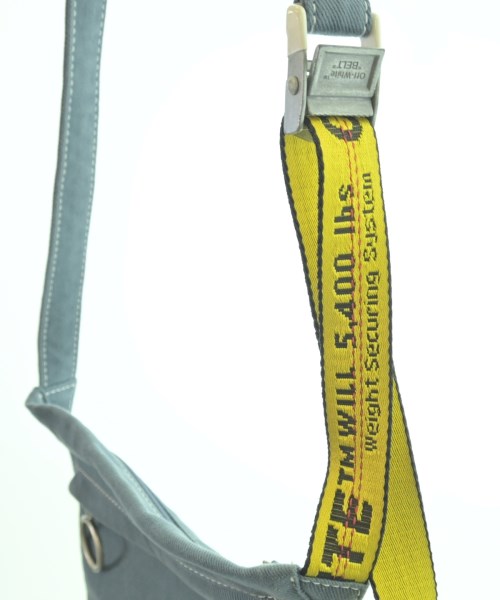 OFF-WHITE（オフホワイト）ショルダーバッグ 青 サイズ:- メンズ/2200723223207