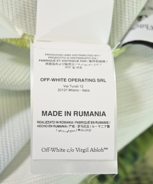 OFF-WHITE（オフホワイト）ショートパンツ 緑 サイズ:L メンズ/2200724542055