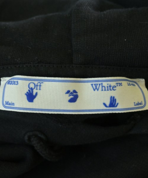 OFF-WHITE（オフホワイト）パーカー 黒 サイズ:L メンズ/2200726796012