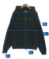 OFF-WHITE（オフホワイト）パーカー 黒 サイズ:L メンズ/2200726796012
