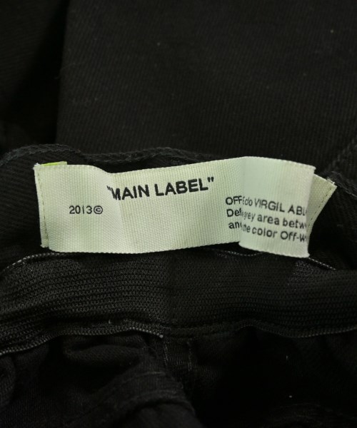 OFF-WHITE（オフホワイト）デニムパンツ 黒 サイズ:32(L位) メンズ/2200683104417
