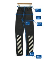 OFF-WHITE（オフホワイト）デニムパンツ 黒 サイズ:32(L位) メンズ/2200683104417