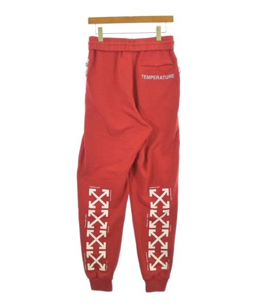 OFF-WHITE（オフホワイト）スウェットパンツ 赤 サイズ:XS メンズ/2200690588019