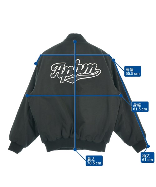 APPLEBUM（アップルバム）ミリタリーブルゾン 黒 サイズ:L メンズ/2200622287027