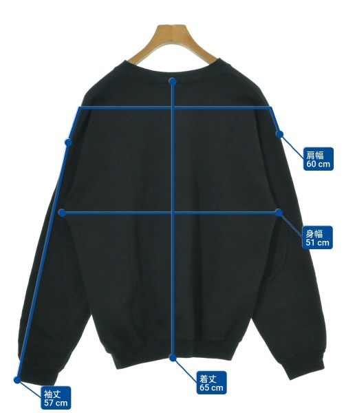 THRASHER（スラッシャー）スウェット 黒 サイズ:M メンズ/2200667648043