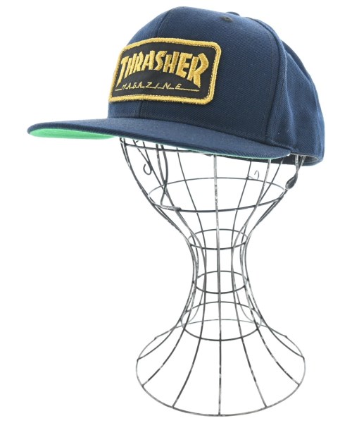 THRASHER(スラッシャー)キャップ 紺 サイズ:-/2200663066070