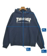 THRASHER（スラッシャー）パーカー 紺 サイズ:L メンズ/2200700621040