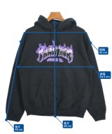 THRASHER（スラッシャー）パーカー 黒 サイズ:M メンズ/2200655214021
