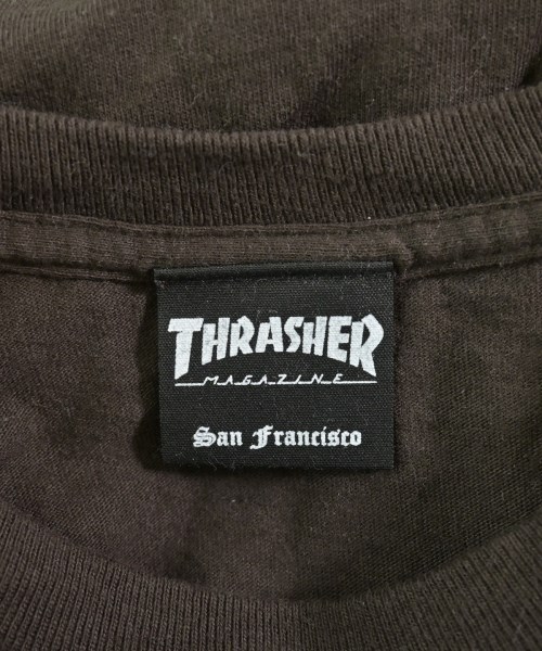 THRASHER（スラッシャー）Tシャツ・カットソー 茶 サイズ:L メンズ/2200713732092