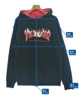 THRASHER（スラッシャー）パーカー 黒 サイズ:L メンズ/2200713549034