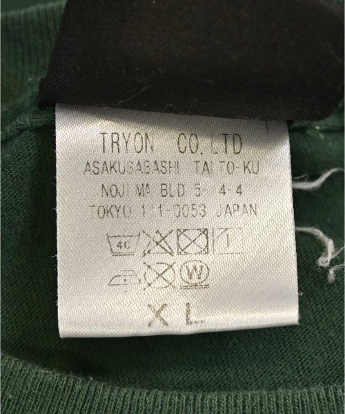 THRASHER（スラッシャー）Tシャツ・カットソー 緑 サイズ:XL メンズ/2200708854082