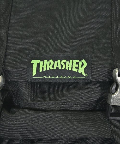 THRASHER（スラッシャー）バックパック・リュック 黒 サイズ:- メンズ/2200680982070