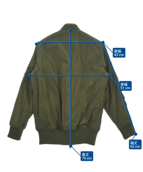 STAMPD（スタンプド）ミリタリーブルゾン カーキ サイズ:S メンズ/2200627323041