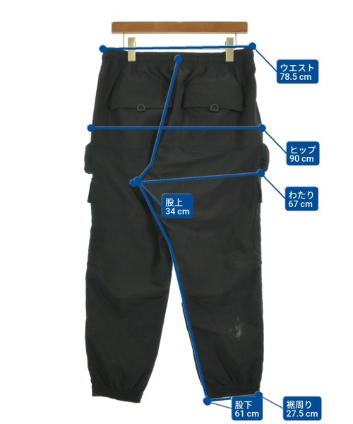 STAMPD（スタンプド）カーゴパンツ 黒 サイズ:S メンズ/2200631964032