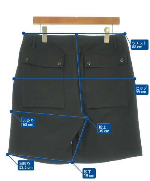 STAMPD（スタンプド）ショートパンツ 黒 サイズ:31(M位) メンズ/2200572069056