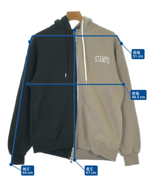 STAMPD（スタンプド）パーカー カーキ サイズ:S メンズ/2200667954212