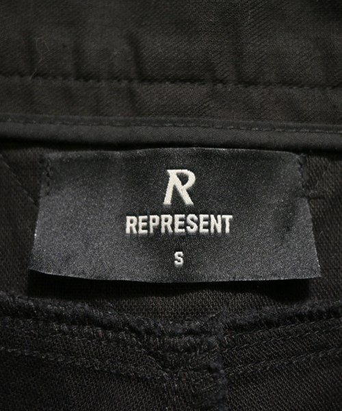 REPRESENT（リプレゼント）カーゴパンツ 黒 サイズ:S メンズ/2200638471038