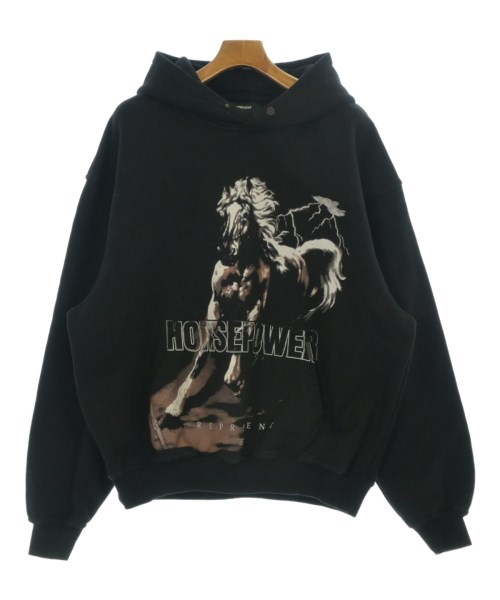REPRESENT(リプレゼント)パーカー 黒 サイズ:L/2200655158011
