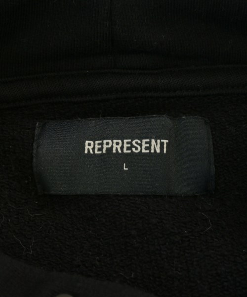 REPRESENT（リプレゼント）パーカー 黒 サイズ:L メンズ/2200655158011