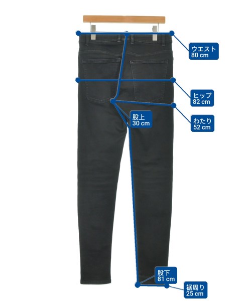 REPRESENT（リプレゼント）デニムパンツ 黒 サイズ:34(XL位) メンズ/2200663011049