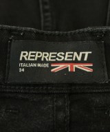 REPRESENT（リプレゼント）デニムパンツ 黒 サイズ:34(XL位) メンズ/2200663011049