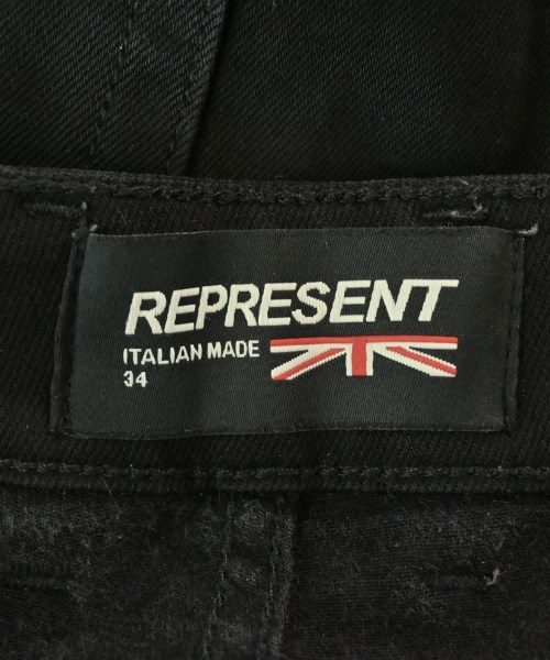 REPRESENT（リプレゼント）デニムパンツ 黒 サイズ:34(XL位) メンズ/2200668098151