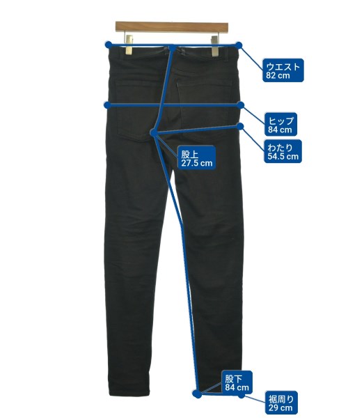 REPRESENT（リプレゼント）デニムパンツ 黒 サイズ:34(XL位) メンズ/2200668098151