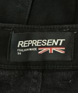 REPRESENT（リプレゼント）デニムパンツ 黒 サイズ:34(XL位) メンズ/2200668098151