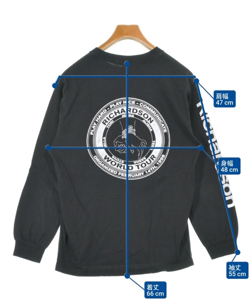 RICHARDSON（リチャードソン）Tシャツ・カットソー 黒 サイズ:3(L位) メンズ/2200670155880