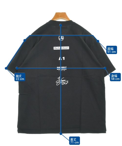 RICHARDSON（リチャードソン）Tシャツ・カットソー 黒 サイズ:L メンズ/2200711171138