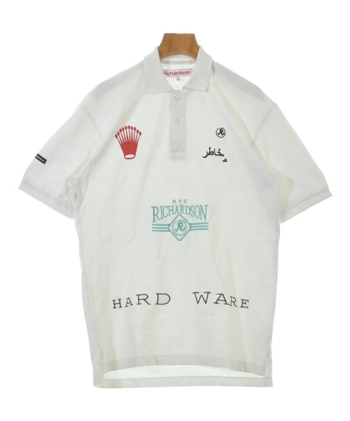 RICHARDSON(リチャードソン)ポロシャツ 白 サイズ:S/2200647292037