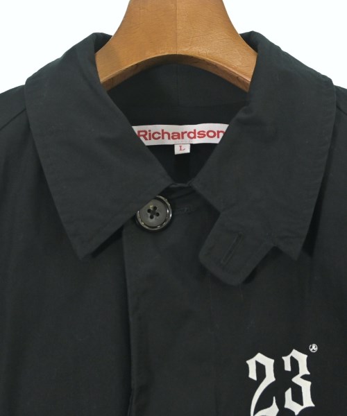 RICHARDSON（リチャードソン）ステンカラーコート 黒 サイズ:L メンズ/2200652660036