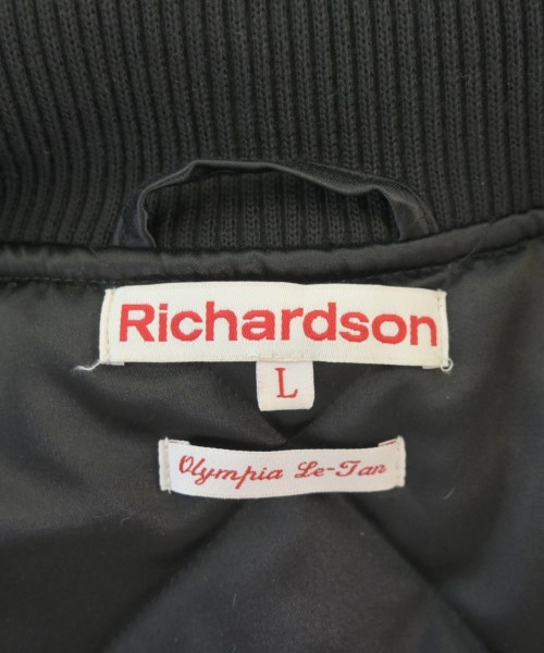 RICHARDSON（リチャードソン）スタジャン 黒 サイズ:L メンズ/2200691632018