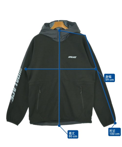 PALACE（パレス）ブルゾン 黒 サイズ:M メンズ/2200541937041