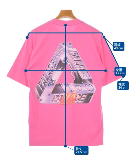 PALACE（パレス）Tシャツ・カットソー ピンク サイズ:S メンズ/2200541937225
