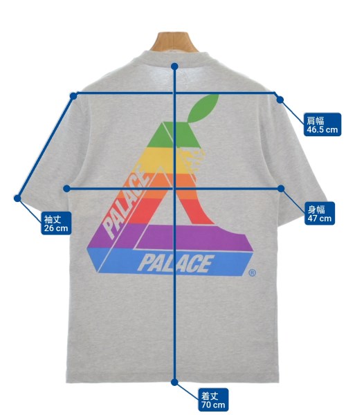 PALACE（パレス）Tシャツ・カットソー グレー サイズ:S メンズ/2200541937263