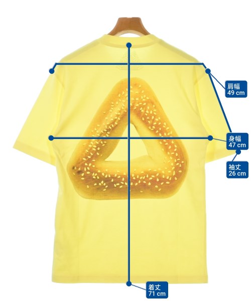 PALACE（パレス）Tシャツ・カットソー 黄 サイズ:S メンズ/2200541937300