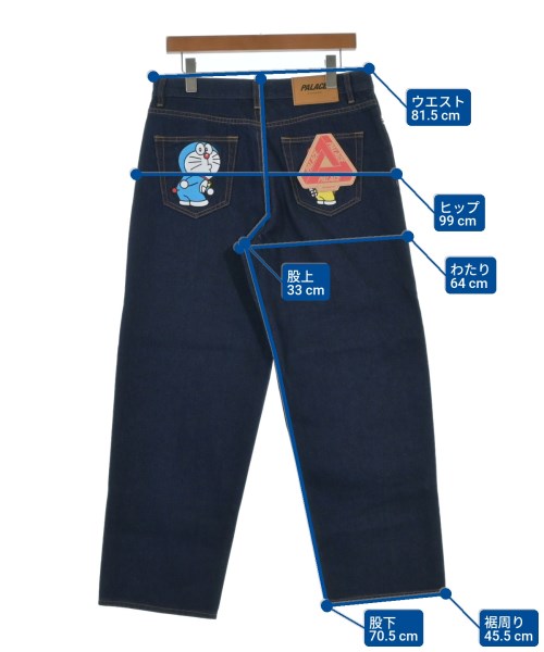 PALACE（パレス）デニムパンツ 紺 サイズ:30(M位) メンズ/2200624414155