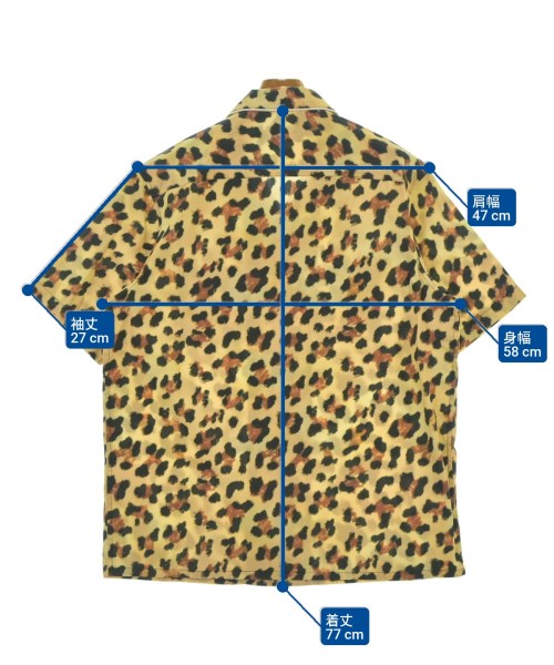 PALACE（パレス）カジュアルシャツ 黄 サイズ:L メンズ/2200640544089