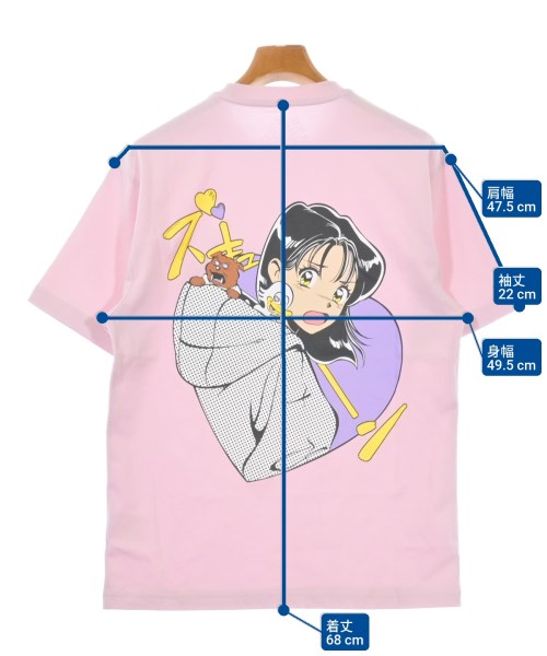 PALACE（パレス）Tシャツ・カットソー ピンク サイズ:S メンズ/2200641664038