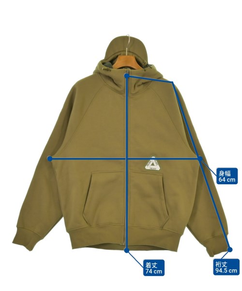 PALACE（パレス）パーカー カーキ サイズ:L メンズ/2200642249104