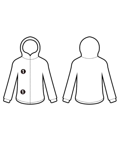 PALACE（パレス）パーカー 白 サイズ:L メンズ/2200622259048