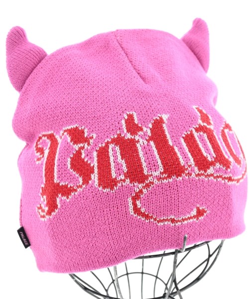 PALACE（パレス）ニットキャップ・ビーニー ピンク サイズ:- メンズ/2200629349070