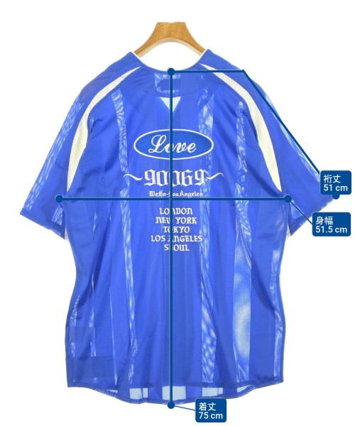 PALACE（パレス）カジュアルシャツ 青 サイズ:M メンズ/2200632432080