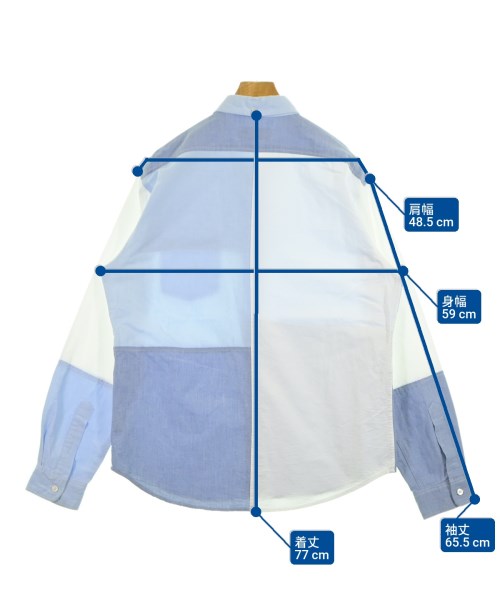 PALACE（パレス）カジュアルシャツ 青 サイズ:L メンズ/2200632541041